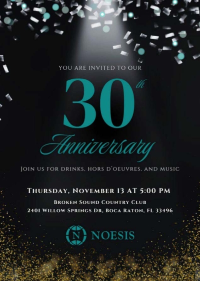 Noesis Capital 30th Anniversary